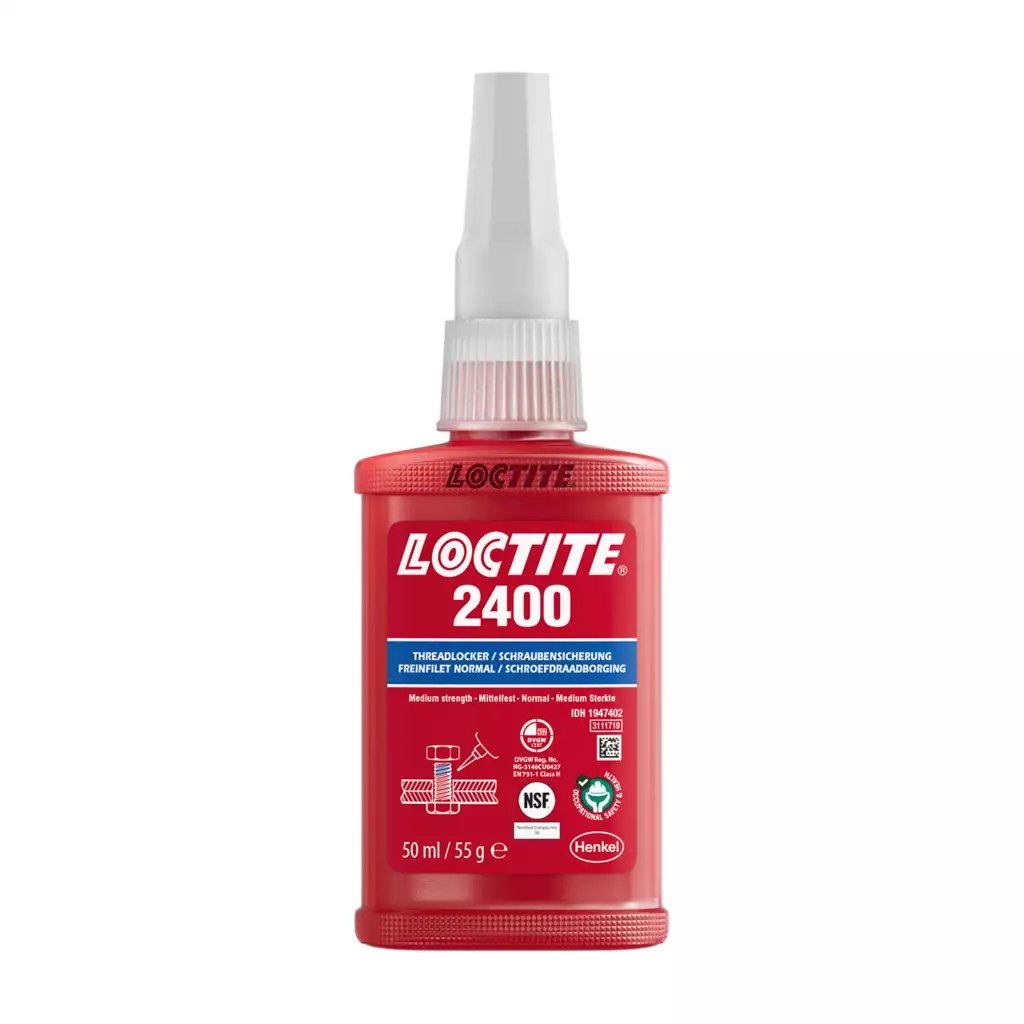 LOCTITE közepes szilárdságú menetrögzítő, 2400