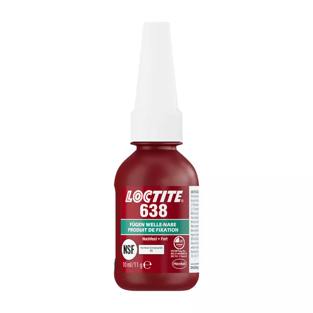 LOCTITE nagy szilárdságú csapágyrögzítő, 638