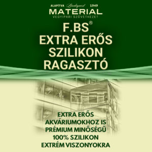 F.BS extra erős szilikon ragasztó, színtelen nézet 2