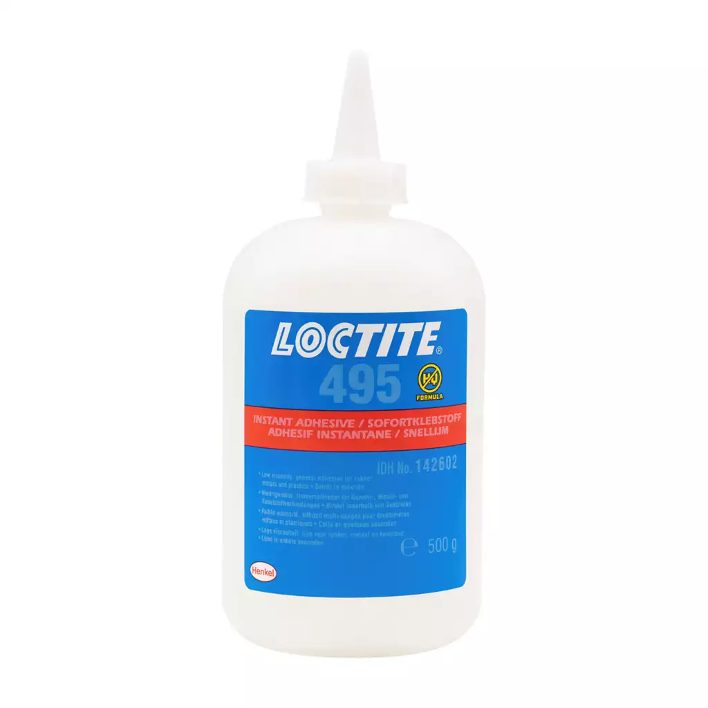 LOCTITE átlátszó pillanatragasztó, 495