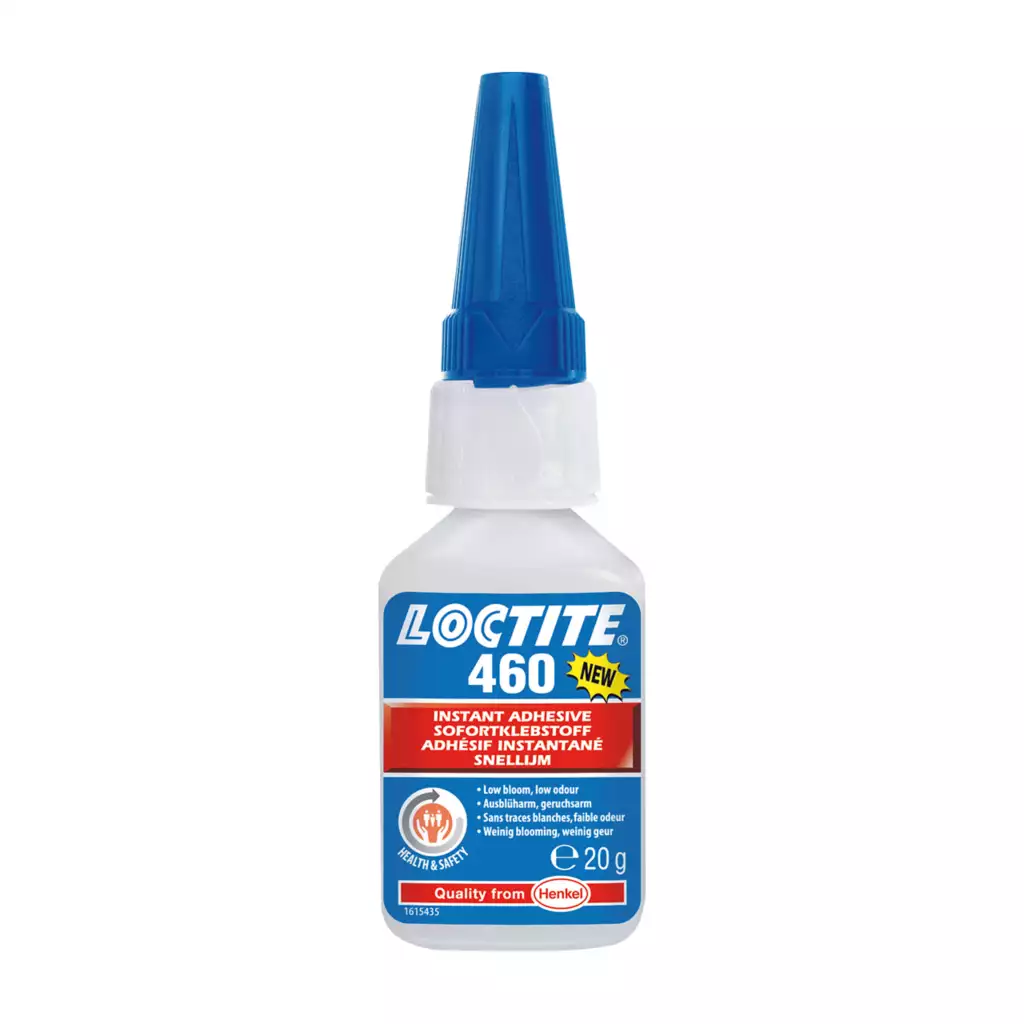 LOCTITE alacsony kifehéredésű pillanatragasztó 460