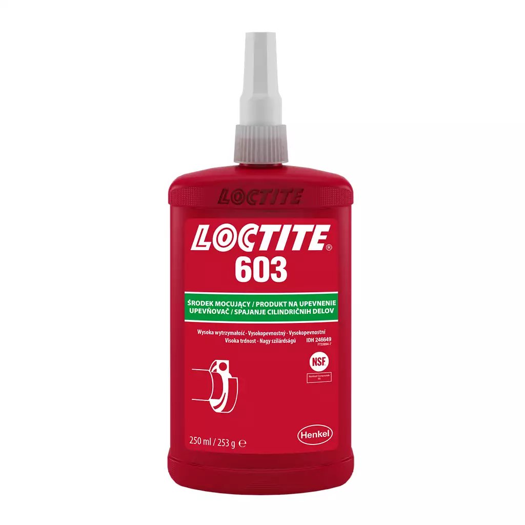 LOCTITE nagy szilárdságú csapágyrögzítő, 603