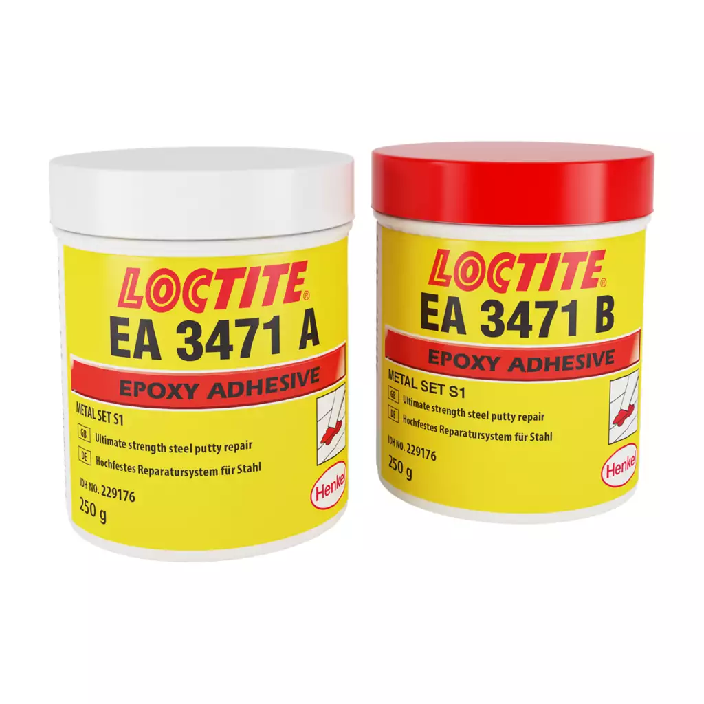 LOCTITE 2K acéltöltésű nem ereszkedő javító gitt