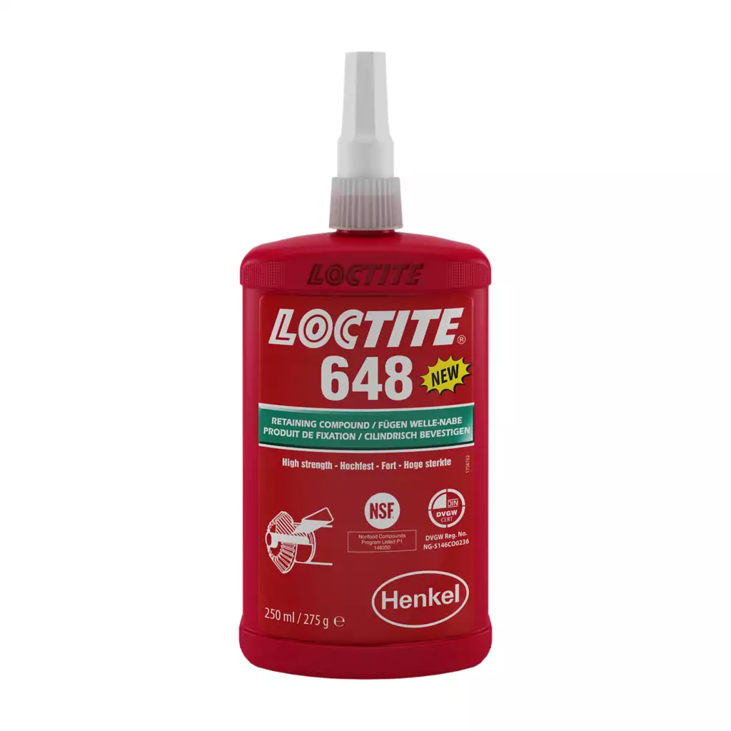 LOCTITE nagy szilárdságú csapágyrögzítő, 648