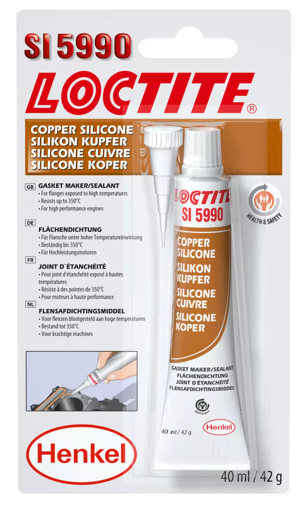 LOCTITE alkoxi-szilikon felülettömítő, fekete 5990